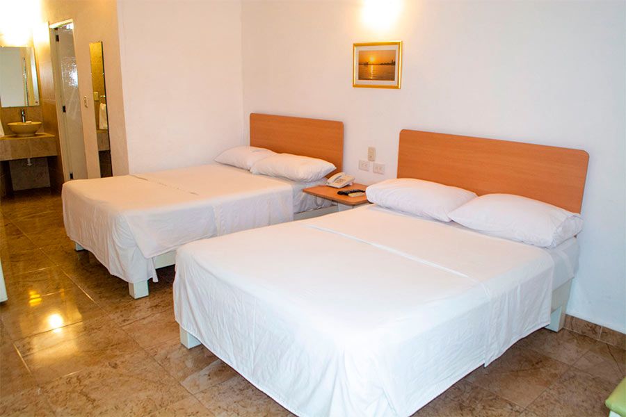 Habitación doble - Hotel Olinalá Diamante