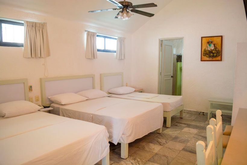 Habitación quíntuple - Hotel Olinalá Diamante